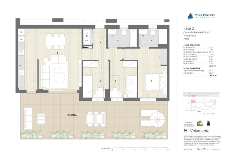 Foto 8eac1e3d-a4d4-4881-b174-104a0a9a07c4. Planta baixa 59m<sup>2</sup> amb calefacció aparcament a Estadi-Santa Anna Vic
