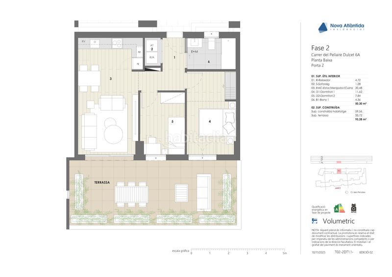 Foto f990c563-777e-4e41-b58a-a2ecdeea5077. Planta baixa 59m<sup>2</sup> amb calefacció aparcament a Estadi-Santa Anna Vic