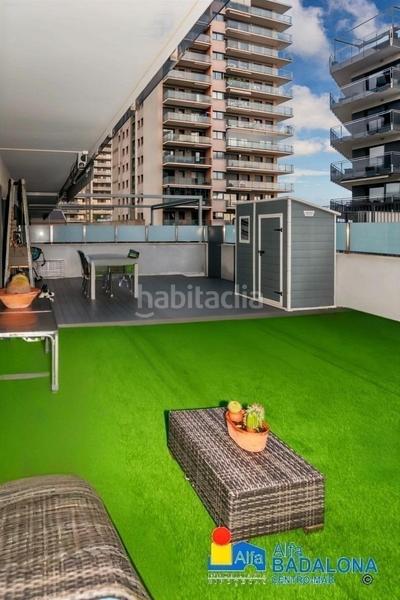 Foto 6796aee8-8f4f-4efc-b098-d5b5d1fb83ec. Piso  en primera línea de mar de 84 m, 3 habit., terraza de 67 m, zona comunitaria y parking incluido en Badalona
