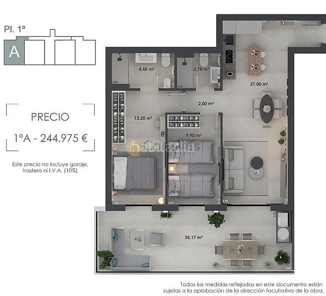 Foto f4951cef-6d99-4bd4-b3b6-dba916fcadf0. Piso residencial nueva construcción desde 220.000 en Nerja