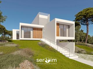 Xalet a Caldes de Malavella. Proyecto de villa de lujo en la mejor zona del pga catalunya