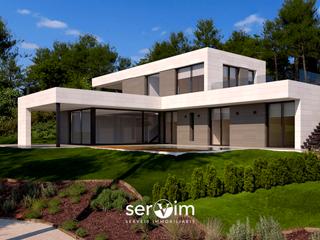 Xalet a Caldes de Malavella. Lujosa villa de reciente construcción en pga catalunya
