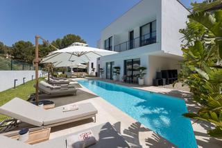 Xalet a Son Vida. Villa exclusiva en son vida con vistas al golf, diseo contempor