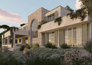 Terreno residencial en Santa Ponça. Parcela urbana con proyecto y licencia para villa de lujo en san