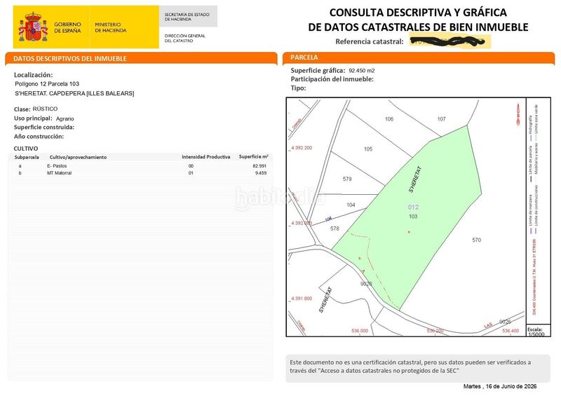 Foto a9d05431-d439-4dd4-accc-75b87e88ccc9. Terreny residencial a Capdepera poble Capdepera