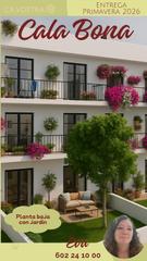 Planta baixa a Port Nou - Port Verd - Port Vell. Planta baja con jardín a 200m del mar  cala bona obra nueva
