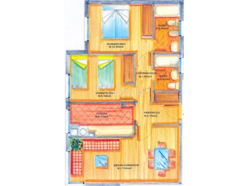 Foto 1bf32a7d-28d7-46dc-88c0-f5de7404feeb. Flat with heating parking in Mondariz - Balneario