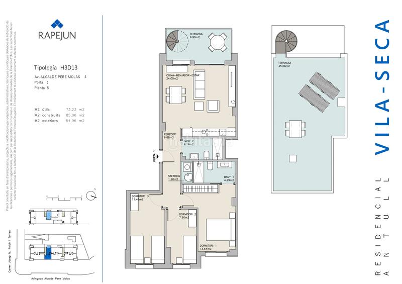 Foto 990ee20f-6698-4c78-afe8-0dbc3590d7f2. Appartement 85m<sup>2</sup> dans avinguda de l'alcalde pere molas 2 dans Vila-seca