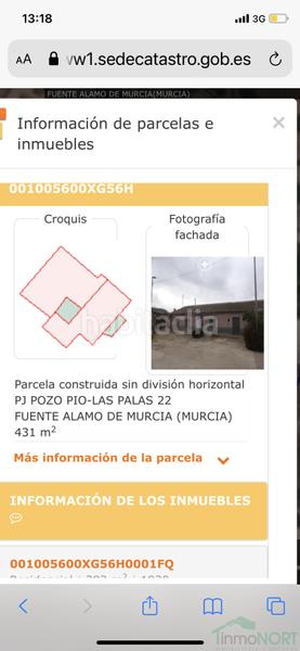 Foto b0169881-6e9a-4b62-9342-a2a38c6fc1e2. Casa a casa con 5.ooo metros de terreno a La Pinilla - Las Palas Fuente Álamo de Murcia