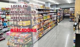 Business premise in La Cañada de San Urbano. Inversión premium local comercial alquilado a mercadona   rentab