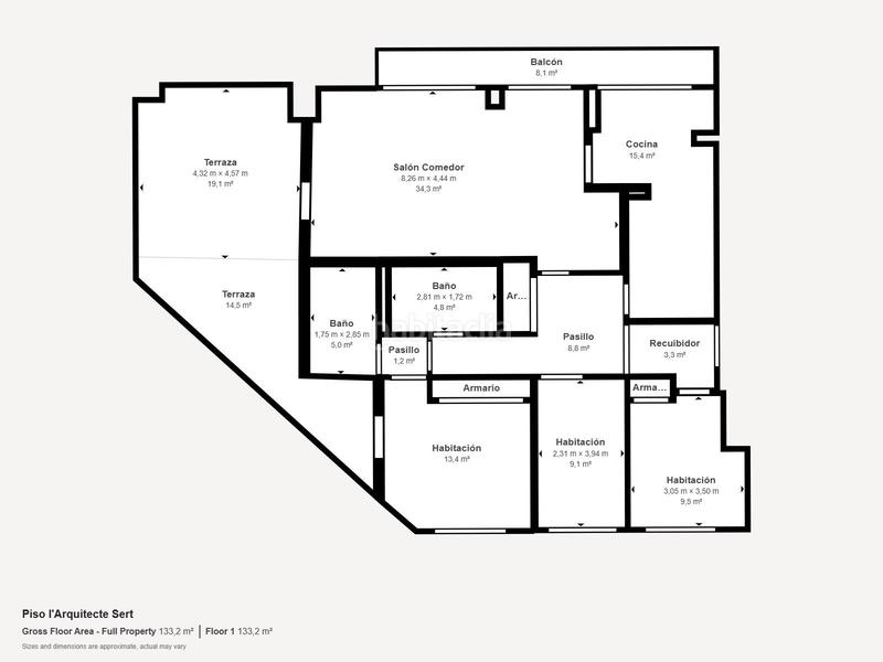 Foto e389467c-9ae4-4435-b2c0-ce1ce2a5c114. Etagenwohnung mit heizung parking in La Vila Olímpica del Poblenou Barcelona