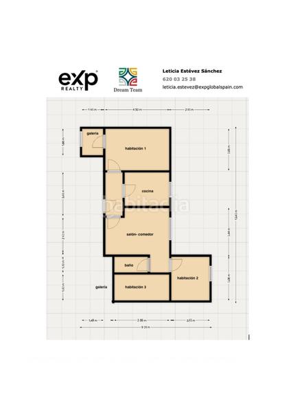 Foto 55291257-c25f-4453-8967-e94d56115052. Etagenwohnung mit heizung in Eixample Sabadell