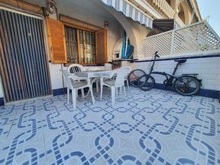Casa adossada a Playa Tamarit-Playa Lissa. Bungalow con vistas al mar en playa tamarit, santa pola
