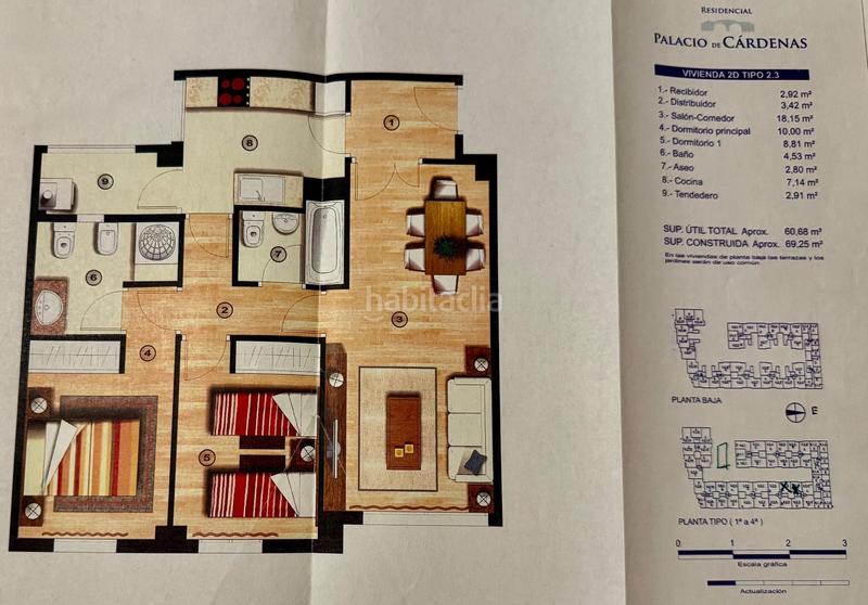 Foto 8516bf99-4b30-4b6a-bd64-34c8db530456. Flat with heating parking pool in Entrada-Gasolineras Ocaña