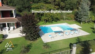 Xalet  Carrer narcís paulís i vila. Chalet independiente de 500 m2 en parcela de 1.500 m2 en la garr
