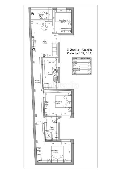 Foto dc8946e2-4783-4b5c-963a-204105956dda. Pis a calle jaul 17 a Ciudad Jardín - Tagarete - El Zapillo Almería