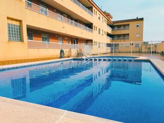 Etagenwohnung in Los Narejos_Punta Calera. Atractivo apartamento de dos dormitorios en los narejos con pisc