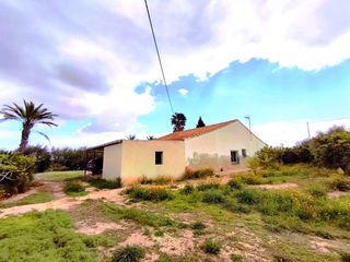 Casa a Las Bayas. Finca rústica 21.880 m2 entre elche y santa pola, divisible en 2
