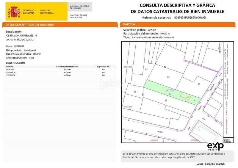 Foto 49e7c111-bf99-4bcc-bce3-a4b0c376a6ab. Casa amb calefacció aparcament a Ribadeo