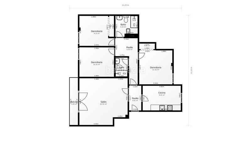 Foto 2873f5fa-2fba-45a2-a246-e7c3120dfe0a. Pis amb aparcament a Vista Alegre Madrid