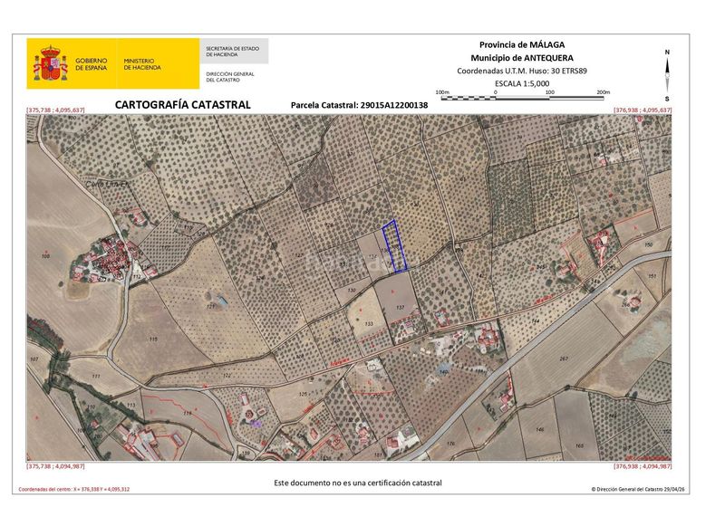 Foto 250d097d-0048-435e-8d58-ca4b9bb316f3. Finca rústica a calle cerro limon a Cueva de Menga Antequera