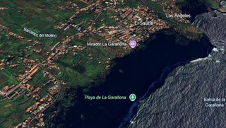 Terreno residencial  Calle calvario. Exclusiva y única finca en la costa del sauzal, con varias casas