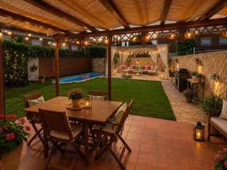 Chalet  Jorge guillen. Exclusivo chalet pareado de esquina con piscina y garaje para 4