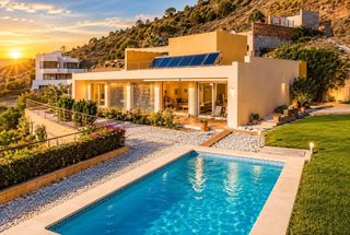 Chalet in Calle calle gloria fuertes 40. Chalet independiente en el peñoncillo, torrox costa, con vistas