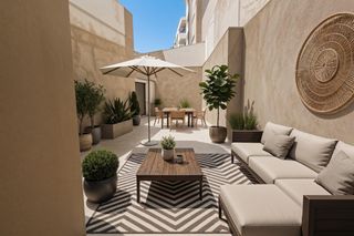 Appartamento  Calle de sant isidor. Exclusivo bajo con gran patio privado y garaje independiente en