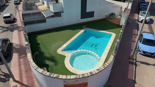 Casa adosada en Calle santa matilde 23. Casa adosada unifamiliar con piscina en santiago de la ribera