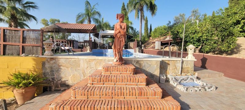 Foto b5b3845a-4fec-43a6-af35-24822570d13e. Bauernhof mit heizung parking pool in Pizarra