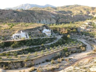 Mas à Pasaje de abanilla 11. Parcela con dos casas cueva y manantial donde hay un oasis