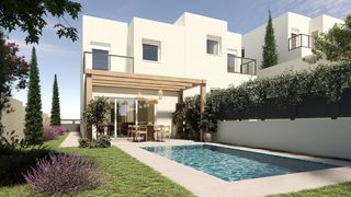 Maison jumelée à Calle calle placer de ver 25. Chalets pareados de obra nueva en venturada  autopromoción llave