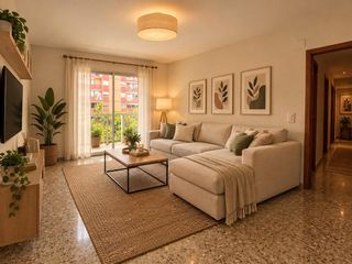 Flat  Calle emilio lluch. Impecable vivienda de 4 habitaciones en la zona estratégica de p