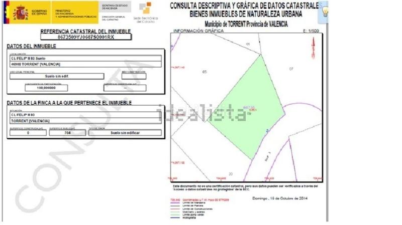 Foto f16cb583-eec1-4f6f-b72c-bae387bb35eb. Terreny residencial a Cumbres de Calicanto Torrent