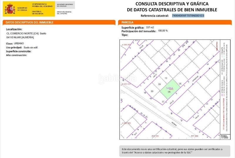 Foto cba23a43-d945-4e9b-8de0-6a145416b94e. Residential plot in comercio norte (ch) in San Isidro - Campohermoso Níjar