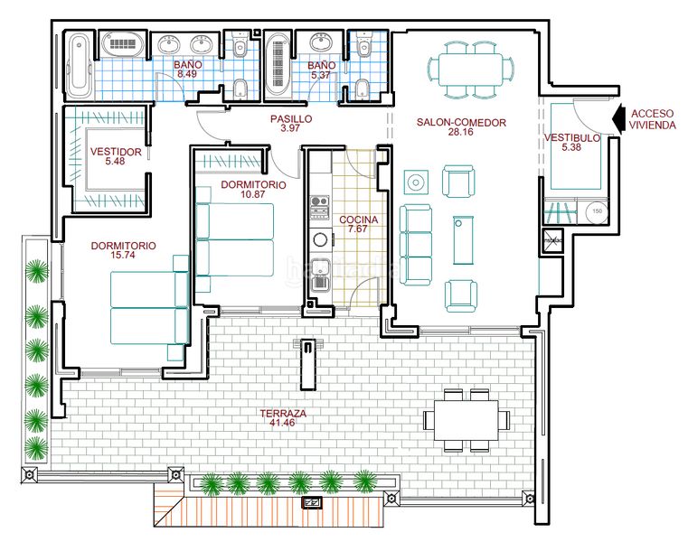Foto 64b8cd10-e659-406e-b41d-a3e945503b9b. Apartament amb aparcament piscina a Isla del Fraile Águilas