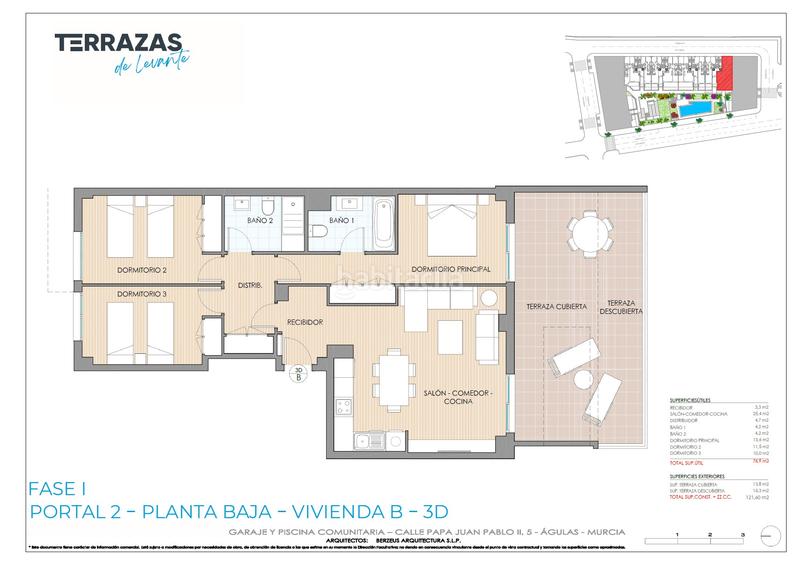 Foto dd07ff4a-9126-41f6-b47e-9b22200ce98d. Planta baixa 121m<sup>2</sup> a calle papa juan pablo ii 6 a Delicias Águilas