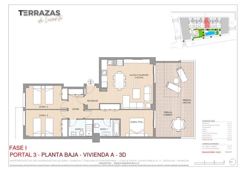 Foto 3f8f9de5-5521-471c-b94c-0fcfd12a1403. Planta baja 121m<sup>2</sup> en calle papa juan pablo ii 6 en Delicias Águilas