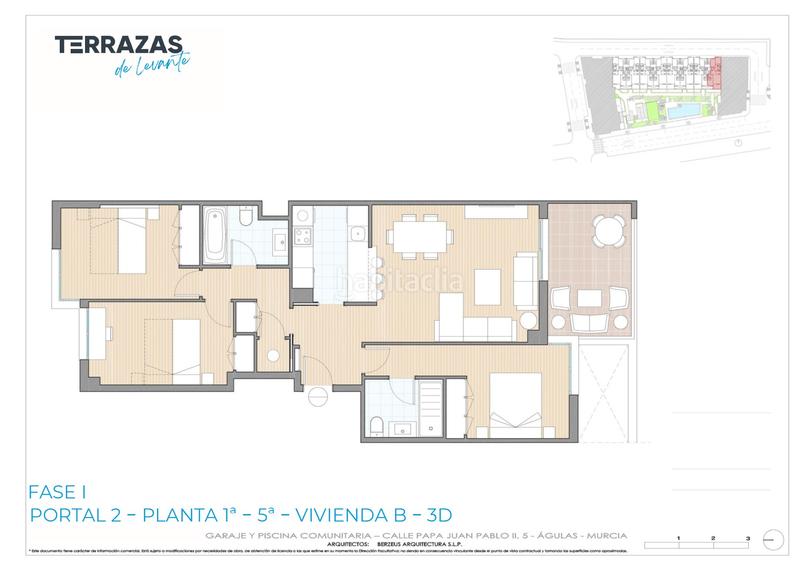 Foto b4ac0388-7879-4b9f-b390-88c3161bd7f0. Planta baja 121m<sup>2</sup> en calle papa juan pablo ii 6 en Delicias Águilas