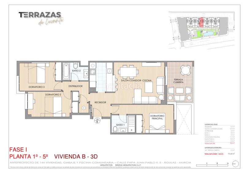 Foto e3de290f-1267-4274-a0a3-2c082ef3dc77. Pis 113m<sup>2</sup> a calle papa juan pablo ii 6 a Delicias Águilas