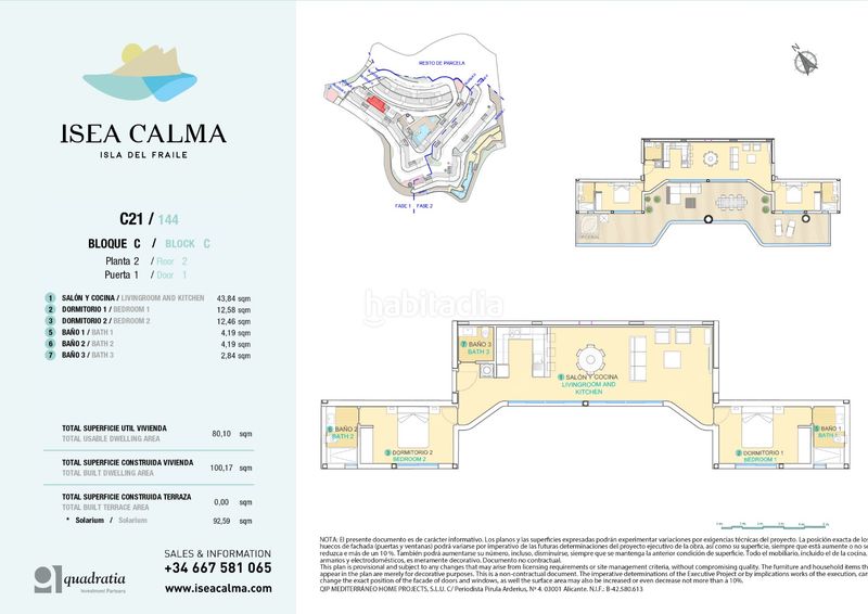 Foto 5b329246-55b2-4984-9f11-259d6c37e3a1. Apartament amb aparcament piscina a Isla del Fraile Águilas
