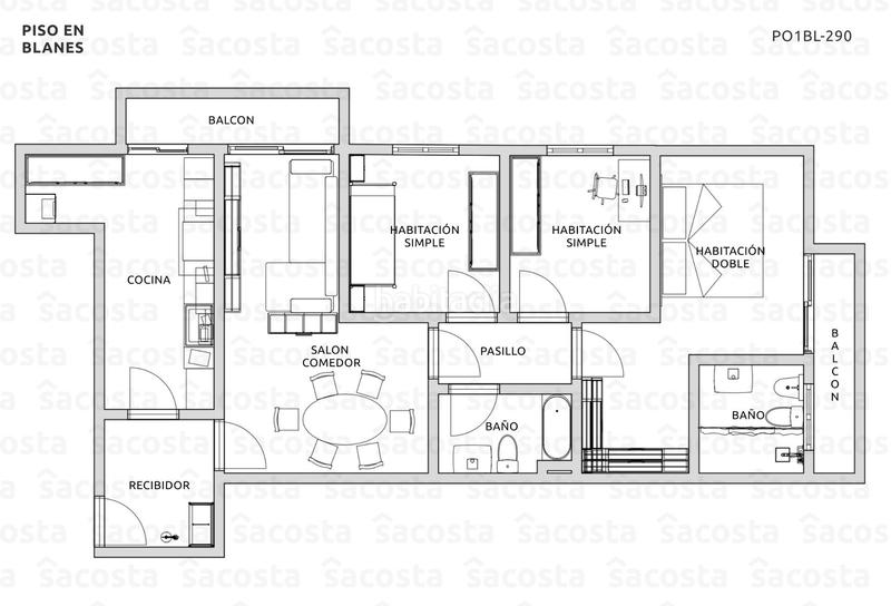 Foto 5f692553-03ac-4508-b7c1-8efb09e4d221. Appartamento con riscaldamento parcheggio in Els Pavos Blanes