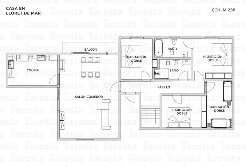 Foto 8c36cb64-0cfd-41ac-a8b8-0f2e5e7b3b07. Casa amb calefacció aparcament piscina a Lloret Verd - Els Pinars Lloret de Mar
