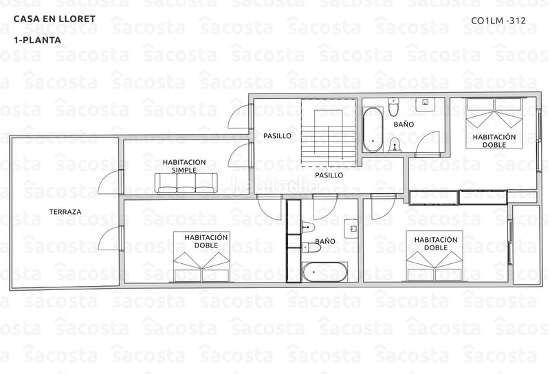 Foto 7f77475b-39fb-4201-a4f1-acaf707b8a16. Casa adossada amb calefacció aparcament piscina a Lloret de Mar