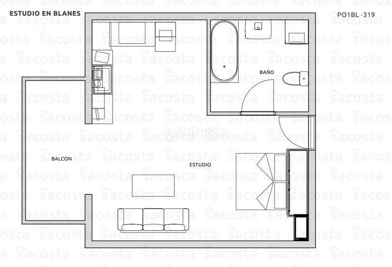 Foto 113cbe58-4065-438f-89b9-e27743062189. Estudi amb calefacció piscina a Els Pins Blanes