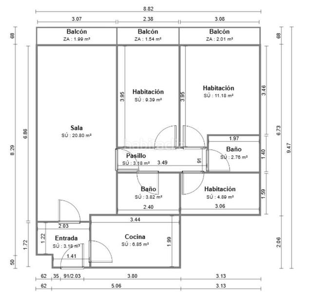 Foto 67e2de37-daf5-4d66-8908-63a2ddb6df1e. Etagenwohnung mit heizung parking in Tejares - Chamberí - Alcades Salamanca