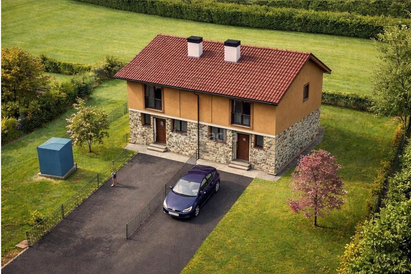 Foto fa3b4d6f-cabf-40a9-a0ad-31b4f53485d9. Casa adosada último chalet disponible con jardín obra nueva en Ramales de la Victoria
