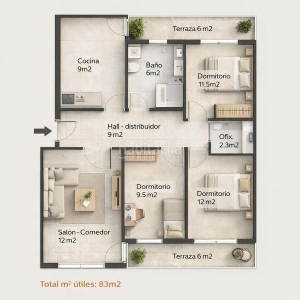 Foto 1a99f2ea-399e-47ad-ac54-b07b03ba7236. Pis amb calefacció a Limpias