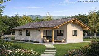 Chalet in Bárcena de Cicero. Casa pasiva - una planta